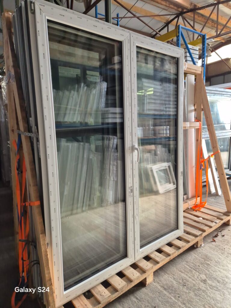 Witte openslaande deuren