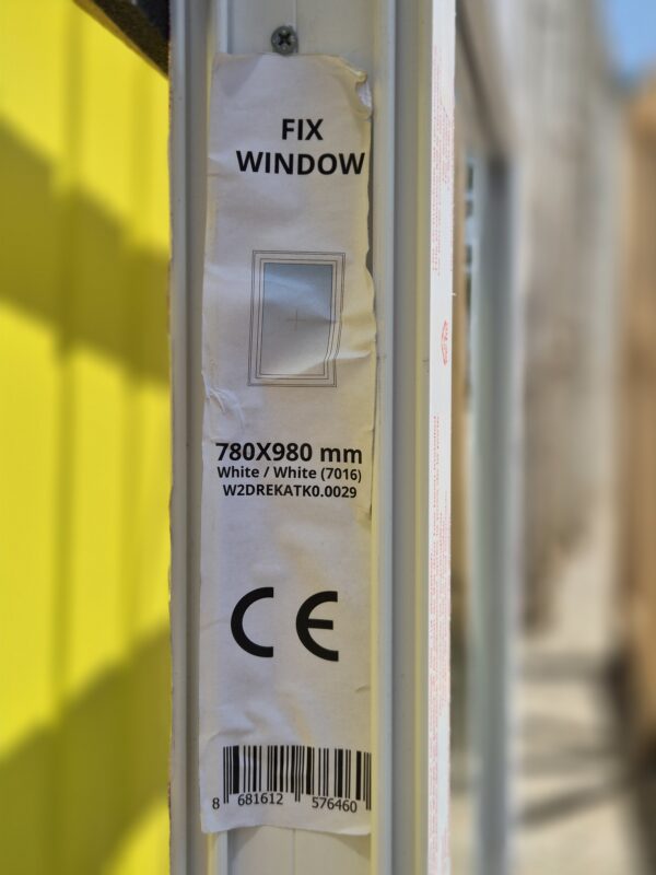 Vast Raam PVC-Wit-Wit – Kunststof Kozijn met HR++ Glas - Afbeelding 6